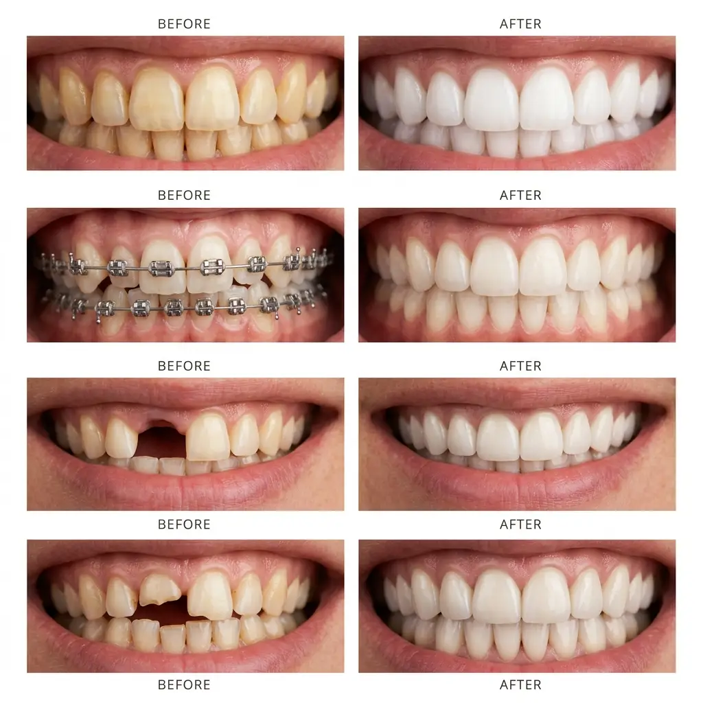 Teeth Whitening Before